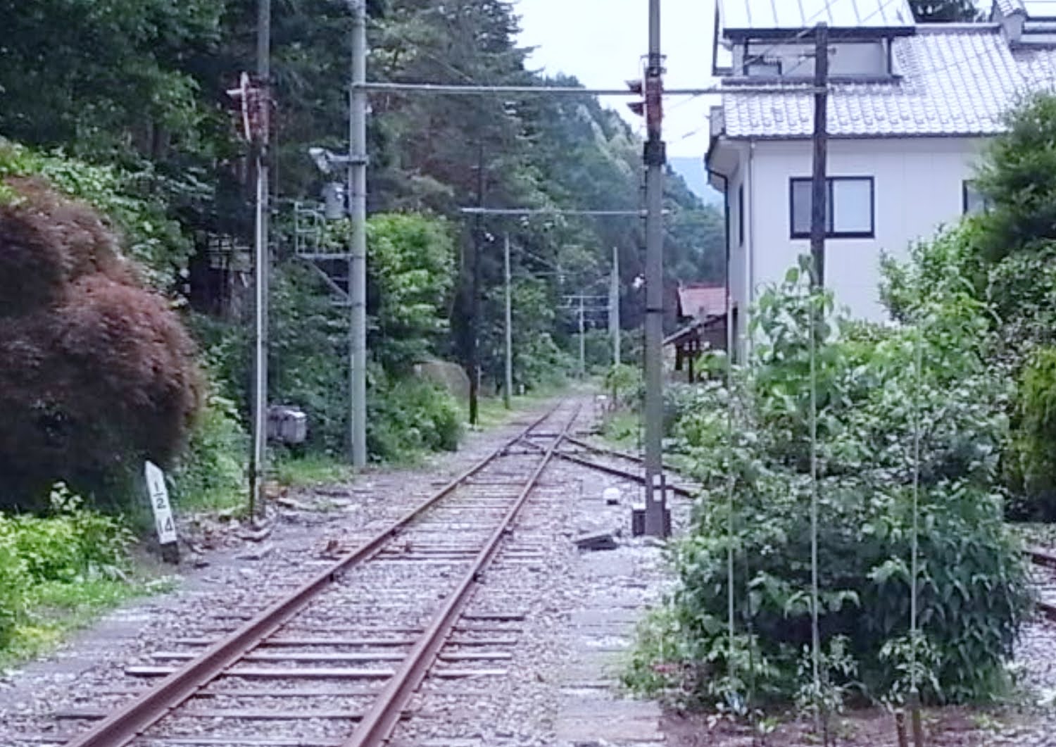 松本電鉄上高地線新島々駅
