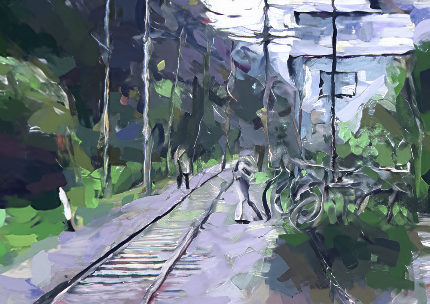 今日イチのショット・絵画