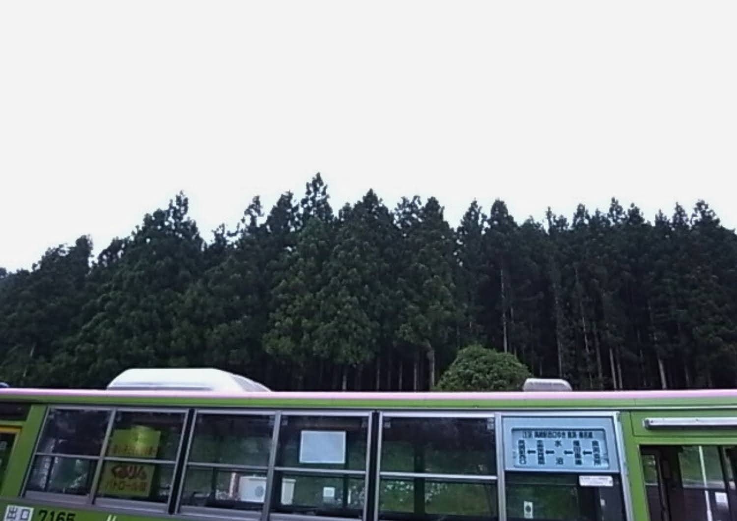 帰りのバス